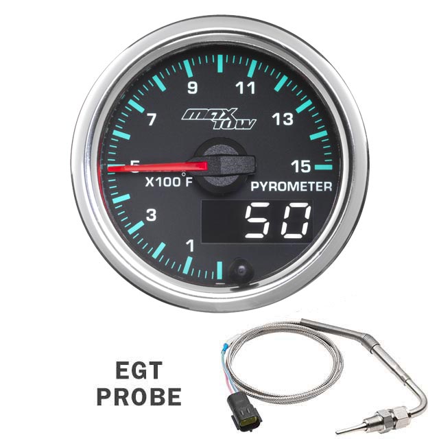 1500° F Pyrometer EGT Gauge