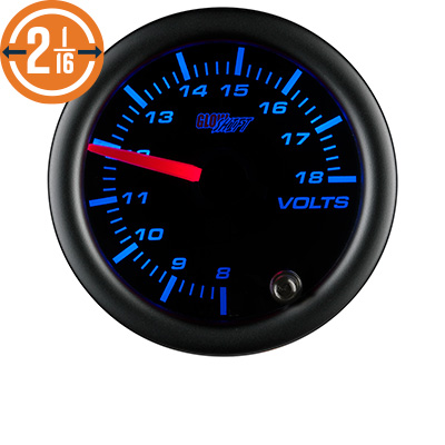 4-1/2 Dual Gauge - 10K Tachometer / 120 mph GPS Speedometer