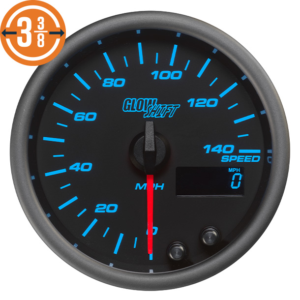 7 Color Speedometer Gauge