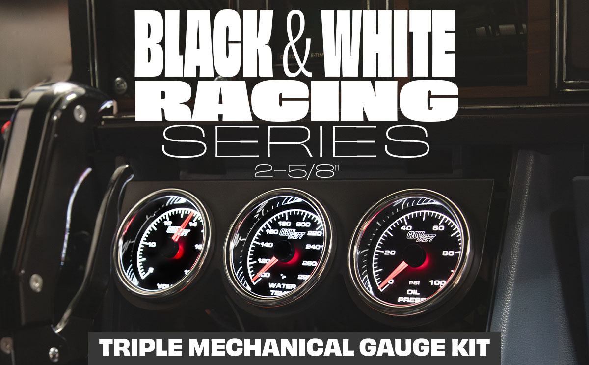 Black White Racing Series Hero