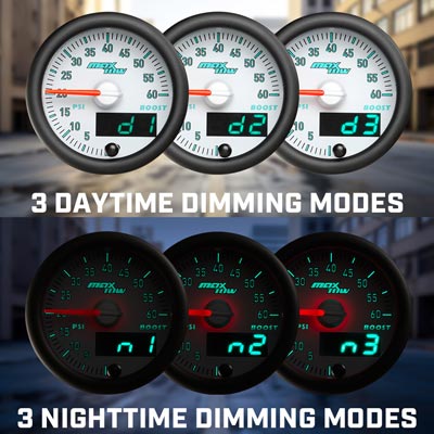 MaxTow Double Vision Dimming Modes